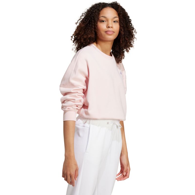 adidas Essentials Small Logo Feel Cozy W sweatshirt IX7954 Clothing/Lifestyle/adidas Adidas