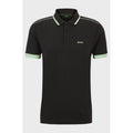 BOSS Paddy 1 Charcoal Regular Fit Men's Polo Shirt Black (50512995-016) Boss