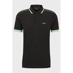BOSS Paddy 1 Charcoal Regular Fit Men's Polo Shirt Black (50512995-016) Boss