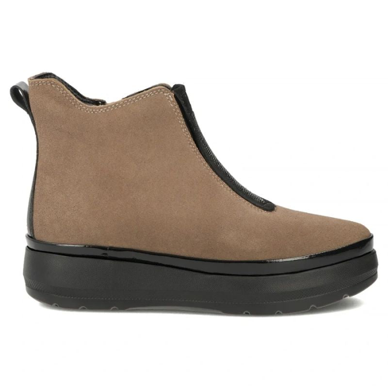 Women's beige platform ankle boots Filippo DBT8264