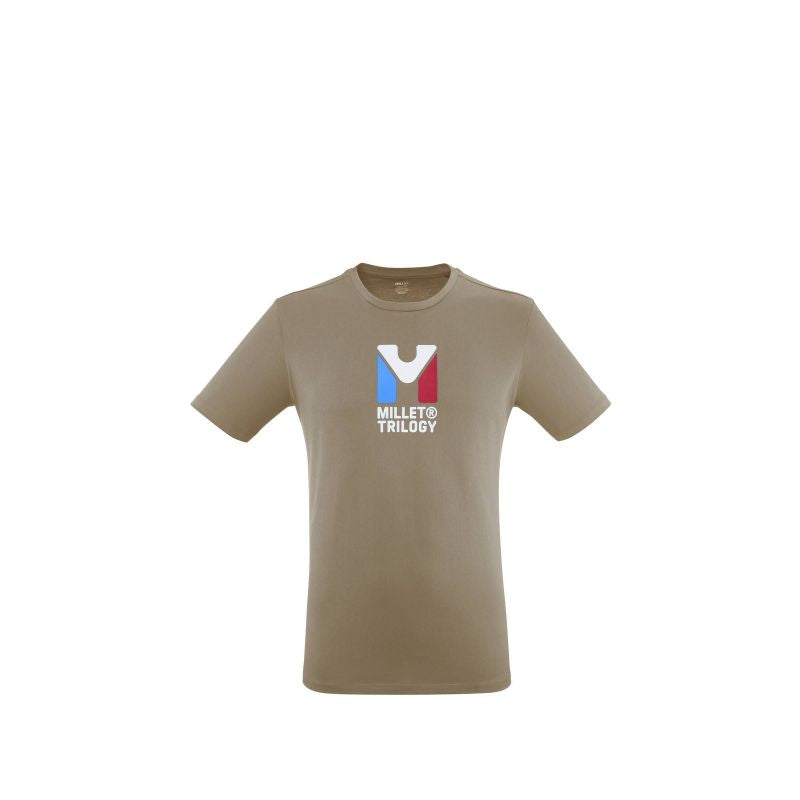 MILLET Chamonix Tri Ts Ss M beige men's t-shirt