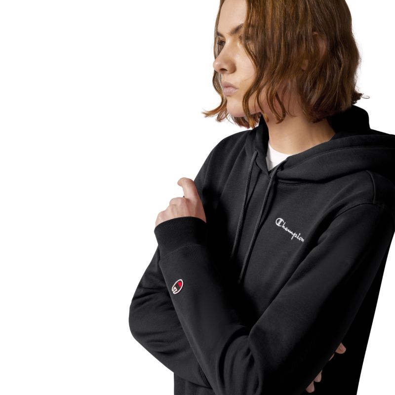 Champion Hooded Sweatshirt Women's Black 118403 KK001 In preparation Your Sports Performance