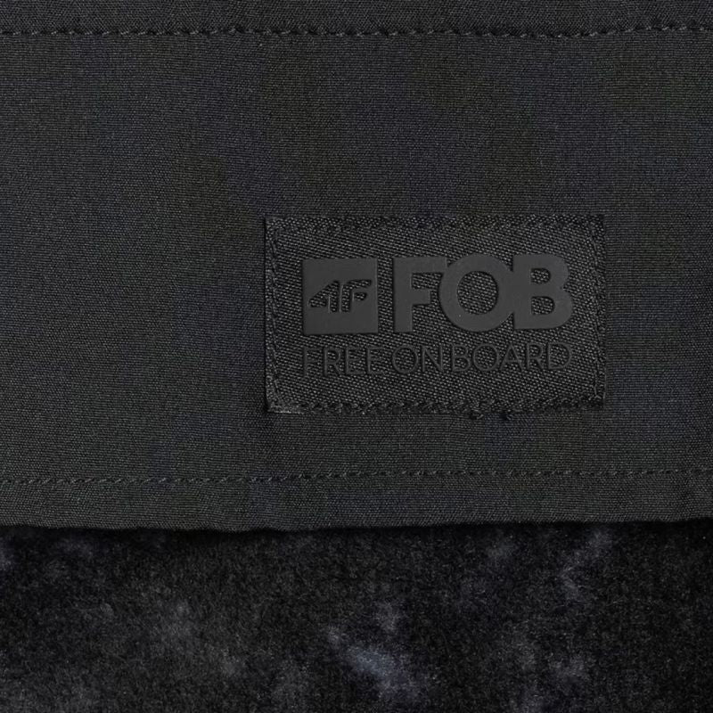 Men's fleece sweatshirt 4F M427 multicolor allover 4FWAW25TFLEM427 90A In preparation Your Sports Performance