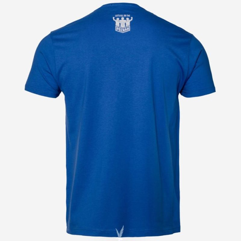 How To Do The Poznań T-shirt Blue L KKS Lech