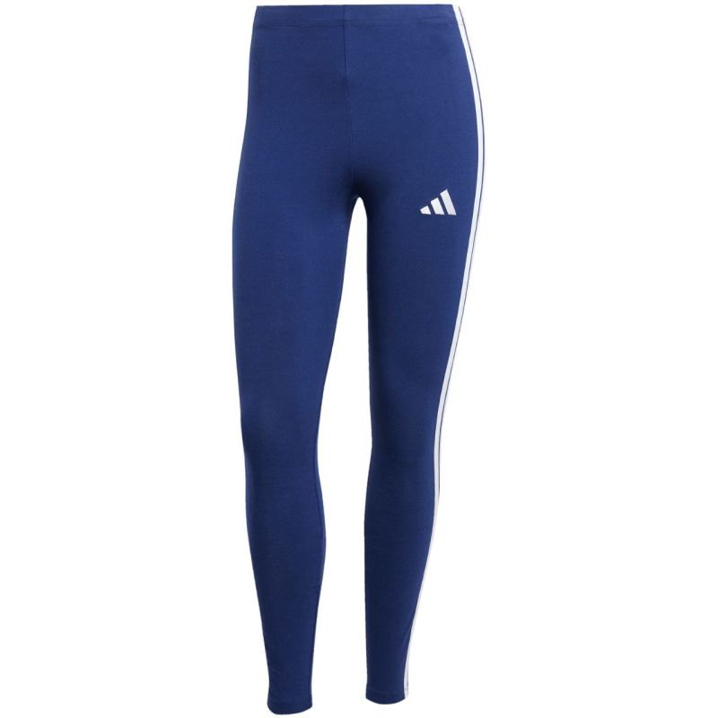 adidas Essentials 3-Stripes Cotton Women's Leggings Dark Blue JE0067