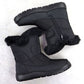 Women's flat insulated snow boots black Potocki KI24322 To be categorized Your Sports Performance