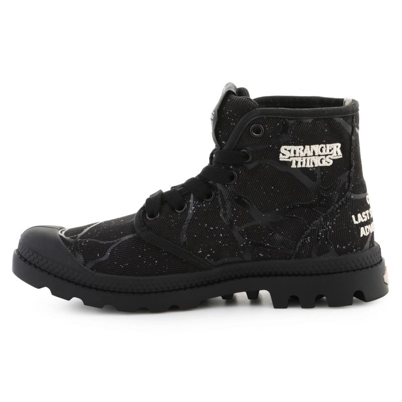 Palladium Stranger Things Pampa Hi Tunnels 94626-008-M Black Palladium