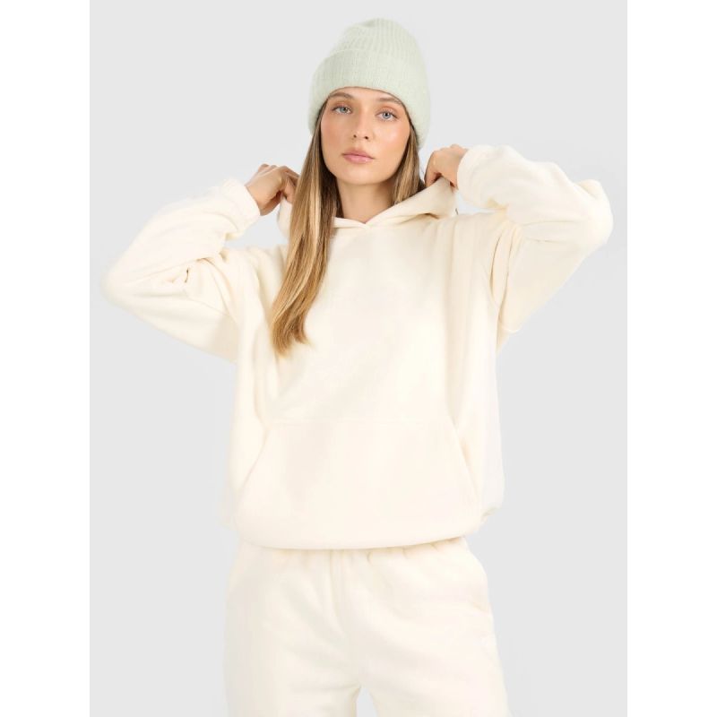 4FWarm loose fleece with hood for women 4F4FRAW25TFLEF451-11S *Kategoria tymczasowa Your Sports Performance
