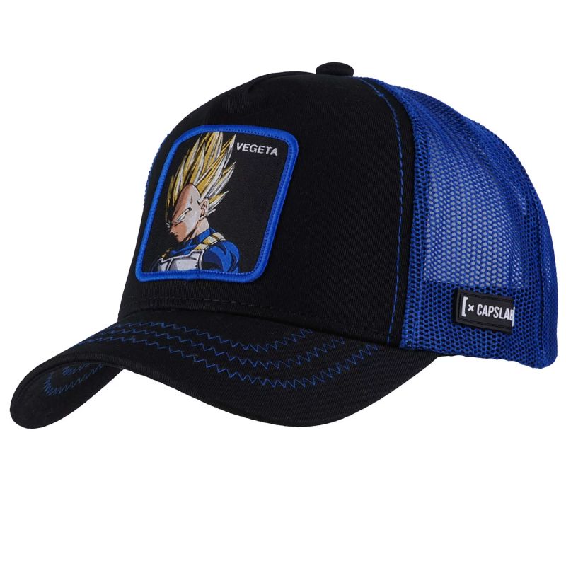 Capslab Freegun Dragon Ball Z Vegeta Cap CL-DBZ-1-VE3 Black One size In preparation Your Sports Performance