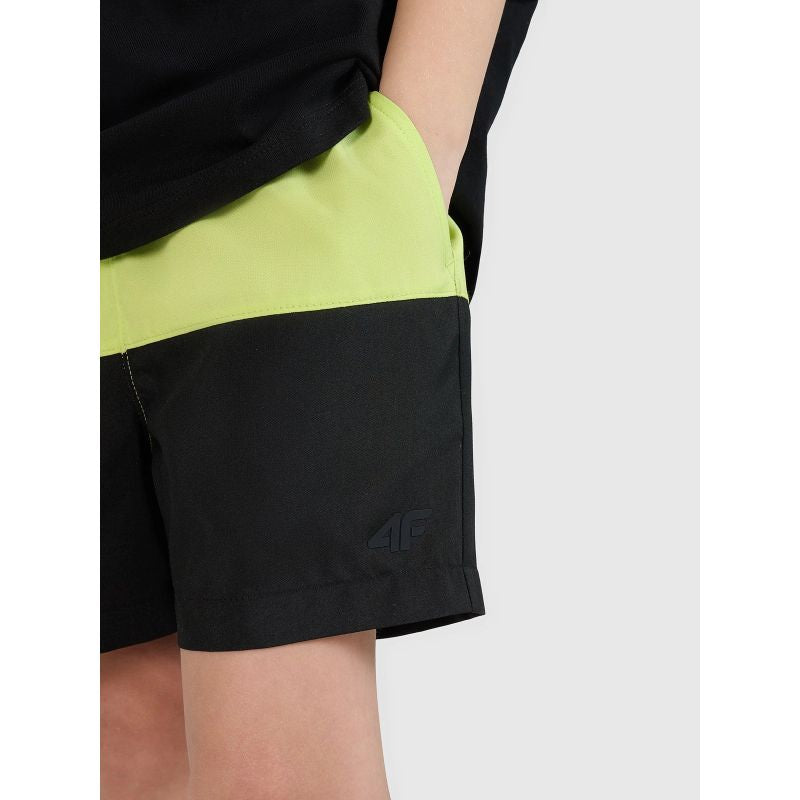 Boys' beach shorts 4F 4FJWSS25UBDSM116-45S *Kategoria tymczasowa Your Sports Performance