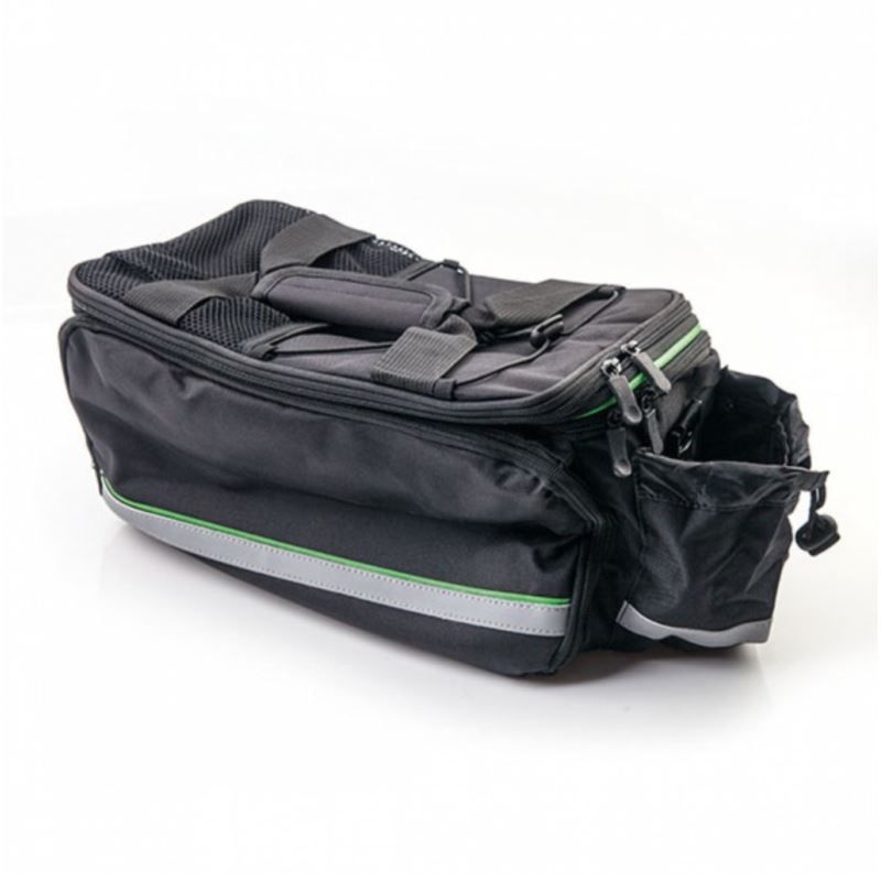 Foldable trunk bag, black and green, 20l In preparation Your Sports Performance