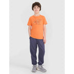 Boys' jogger sweatpants 4F 4FJWSS25TTROM0964-22S *Kategoria tymczasowa Your Sports Performance