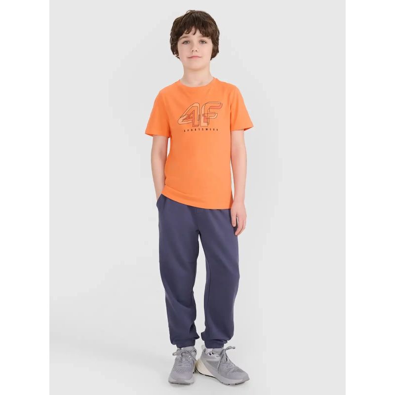 Boys' jogger sweatpants 4F 4FJWSS25TTROM0964-22S *Kategoria tymczasowa Your Sports Performance