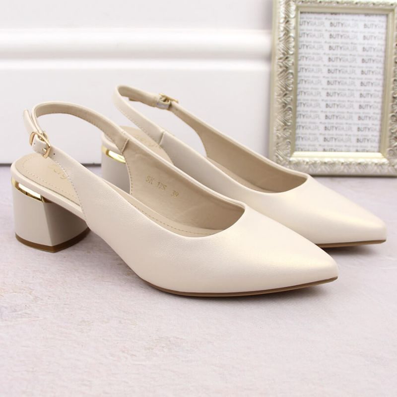 Elegant full sandals Sergio Leone W SK439B pearl Footwear/Lifestyle/Sergio Leone Your Sports Performance