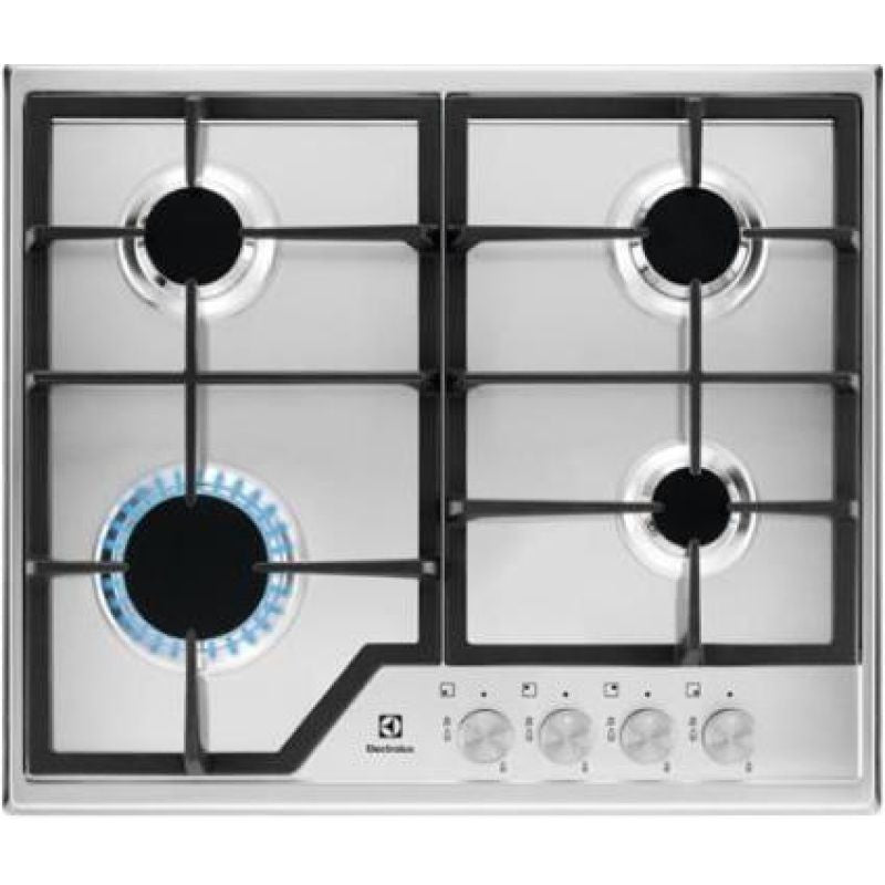 ELECTROLUX EGS6426SX silver gas hob AGD - Produkty/Płyty grzejne do zabudowy Your Sports Performance