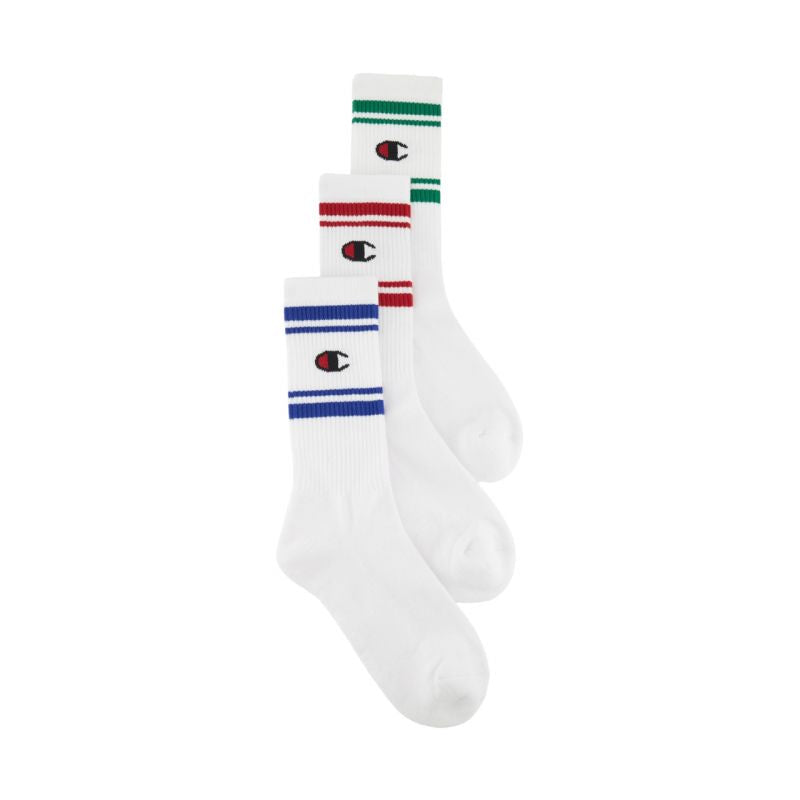 Champion Crew Socks 3 Pairs U20081 WW009 Clothing/Training/Socks/Unisex/Champion Your Sports Performance