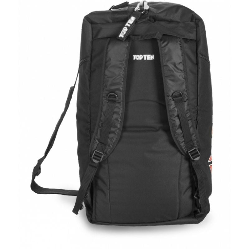 TOP TEN sports bag with backpack function 55 x 29 x 27 cm TOR-P6A black (PRICE CHANGE) In preparation Your Sports Performance