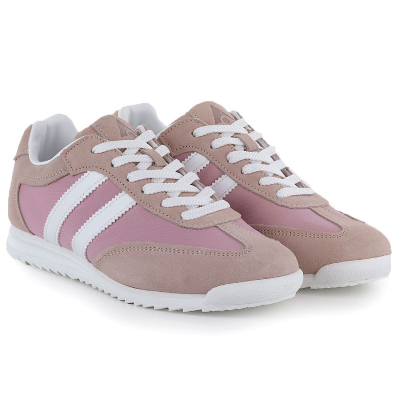 Women's pink leather sneakers McArthur MA258W McArthur