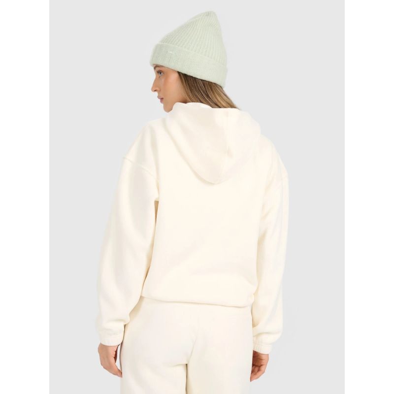4FWarm loose fleece with hood for women 4F4FRAW25TFLEF451-11S *Kategoria tymczasowa Your Sports Performance