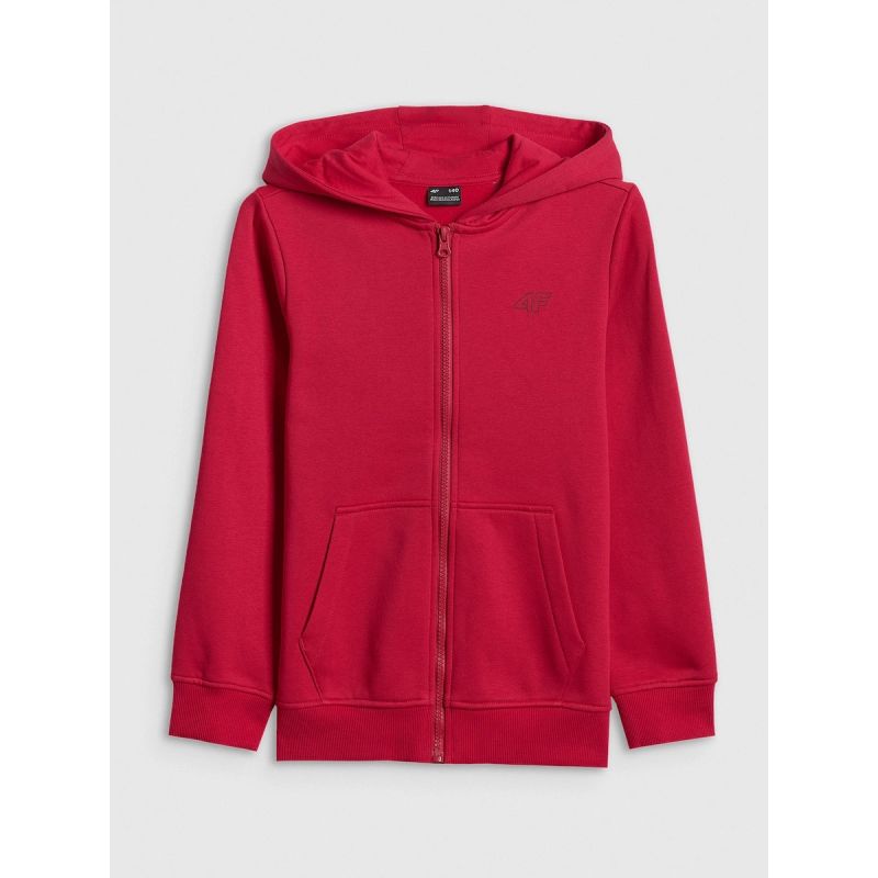 Boy's regular hooded sweatshirt 4F 4FJRSS26TSWSM2749-62S 4f