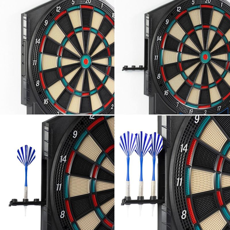 ELECTRONIC DART WITH POWER SUPPLY AND 4 COUNTERS 49CM ENERO PRO Accessories Your Sports Performance