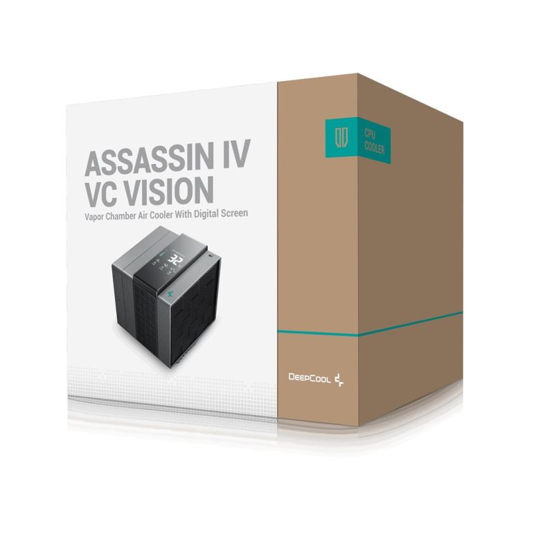 DeepCool ASSASSIN IV VC VISION Cooling (R-ASN4-BKNVMD-G) Chłodzenie/Chłodzenie CPU Your Sports Performance