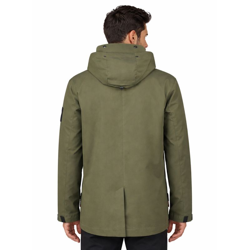 Geographical Norway AYOUBE KAKI DB MEN 009 Men’s Transitional Jacket (SZ2206H/GN-KAKI)