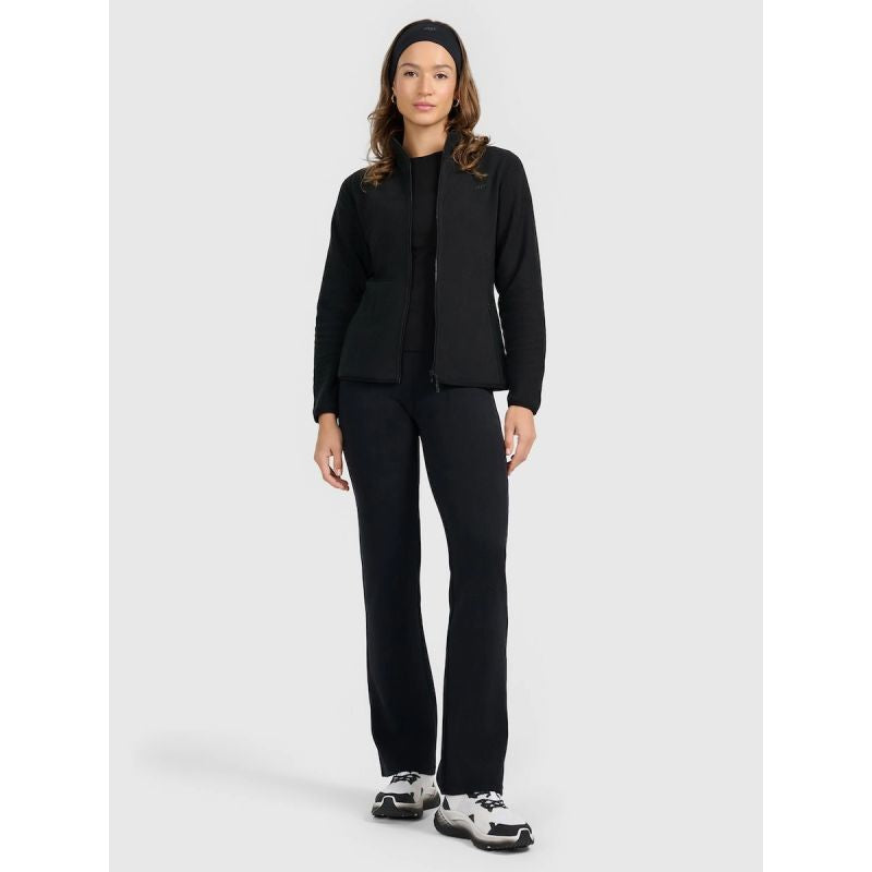 Women’s Slim-Fit Fleece Jacket with Stand-Up Collar 4F 4FRAW25TFLEF496-20S