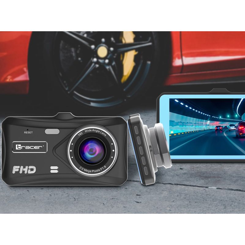 TRACER CAR CAMERA 4TS FHD CRUX TRAKAM46876 Elektronika i akcesoria/Rejestratory jazdy Your Sports Performance