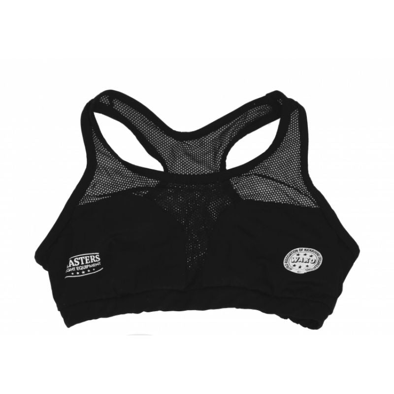 MASTERS TOP-1W "S" Chest Protector T-shirt Black In preparation Your Sports Performance