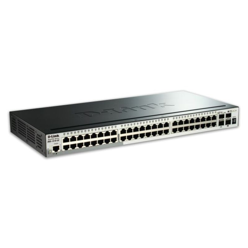 D-Link DGS-1510-52X Managed L3 Gigabit Ethernet Switch (10/100/1000) 1U Black Komunikacja i łączność/Switch-e Your Sports Performance