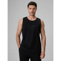 Men's regular sleeveless T-shirt with print 4F 4FRSS26TSLEM331-20S 4f
