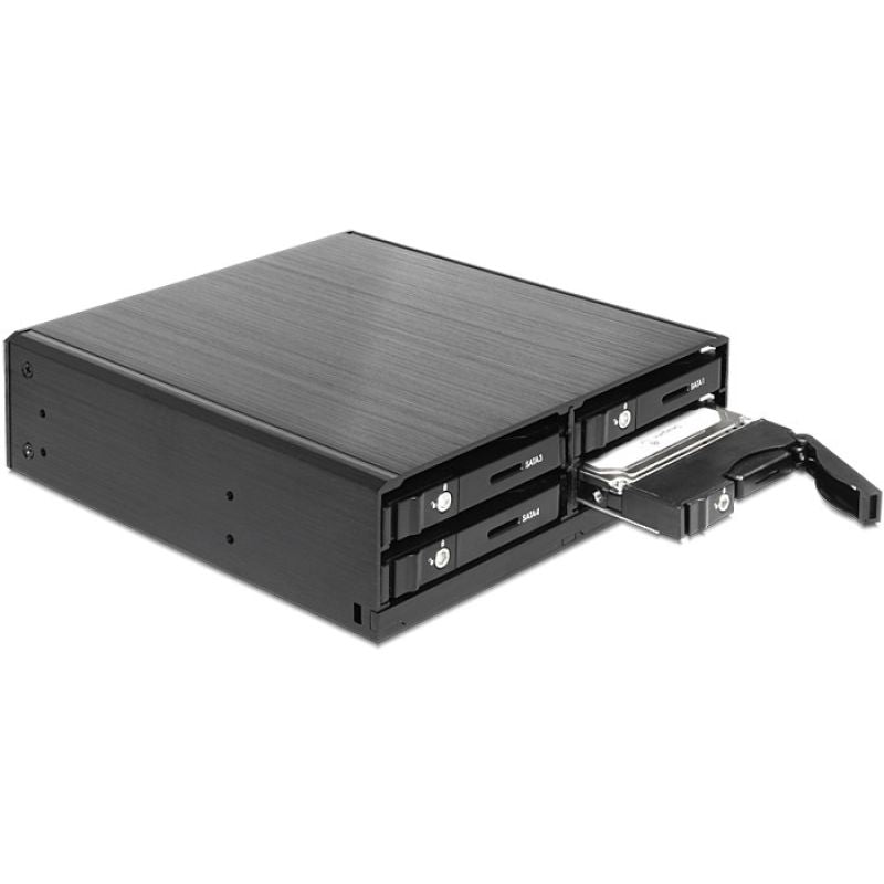 Delock 5.25" Mobile Rack for 4 x 2.5” SATA HDD / SSD Kable i adaptery/Adaptery, przejściówki Your Sports Performance