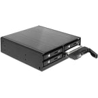 Delock 5.25" Mobile Rack for 4 x 2.5” SATA HDD / SSD Kable i adaptery/Adaptery, przejściówki Your Sports Performance