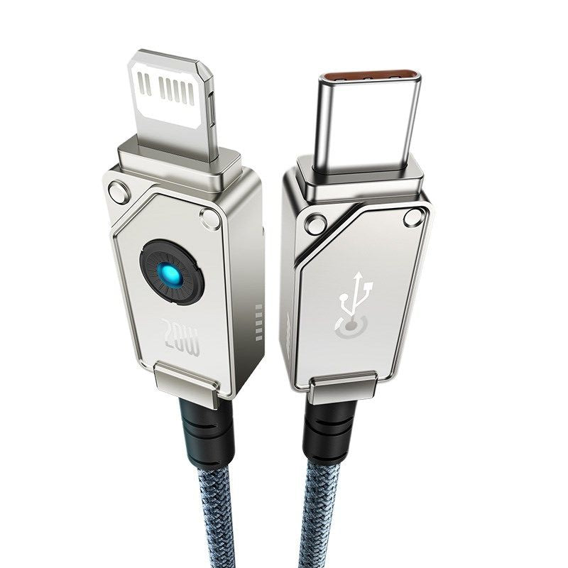 Baseus Unbreakable USB C-IP Cable 20W 2m (White) In preparation Your Sports Performance