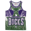 Mitchell & Ness NBA Milwaukee Bucks Men's Sleeveless Tank Top Koszulki NBA Your Sports Performance