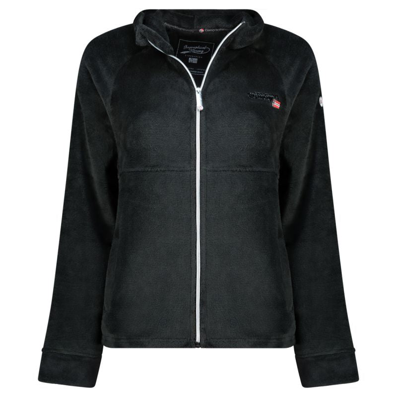 Geographical Norway ULOTTA BLACK LADY 047-1 Women's Fleece Jacket (WZ8181F/GN-BLACK)