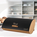 Bread box MR-1775-BLACK MAESTRO AGD - Produkty/Pojemniki na żywność (z tworzywa sztucznego) Your Sports Performance