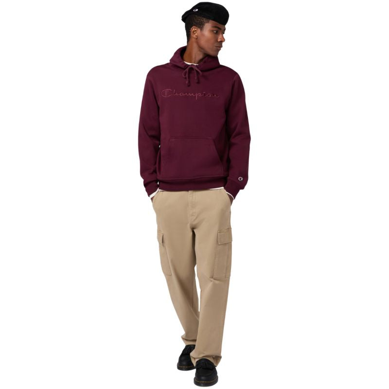 Champion Hooded Sweatshirt Burgundy 220271 RS522 Clothing Your Sports Performance