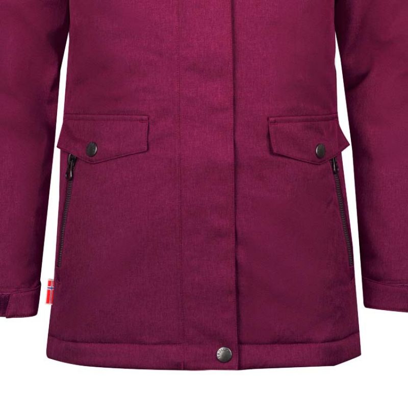 Trollkids Girls Oslo Coat XT winter jacket with hood, pink (180-229) In preparation Your Sports Performance