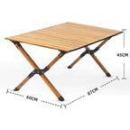 PROMIS TOURIST TABLE, FOLDABLE, ROLLABLE ST90 Import z Action/Kemping/Stoliki Your Sports Performance