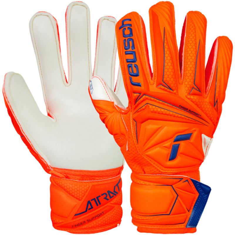 Reusch Attrakt Solid World Cup Junior Gloves 56 72 516 2290 Reusch