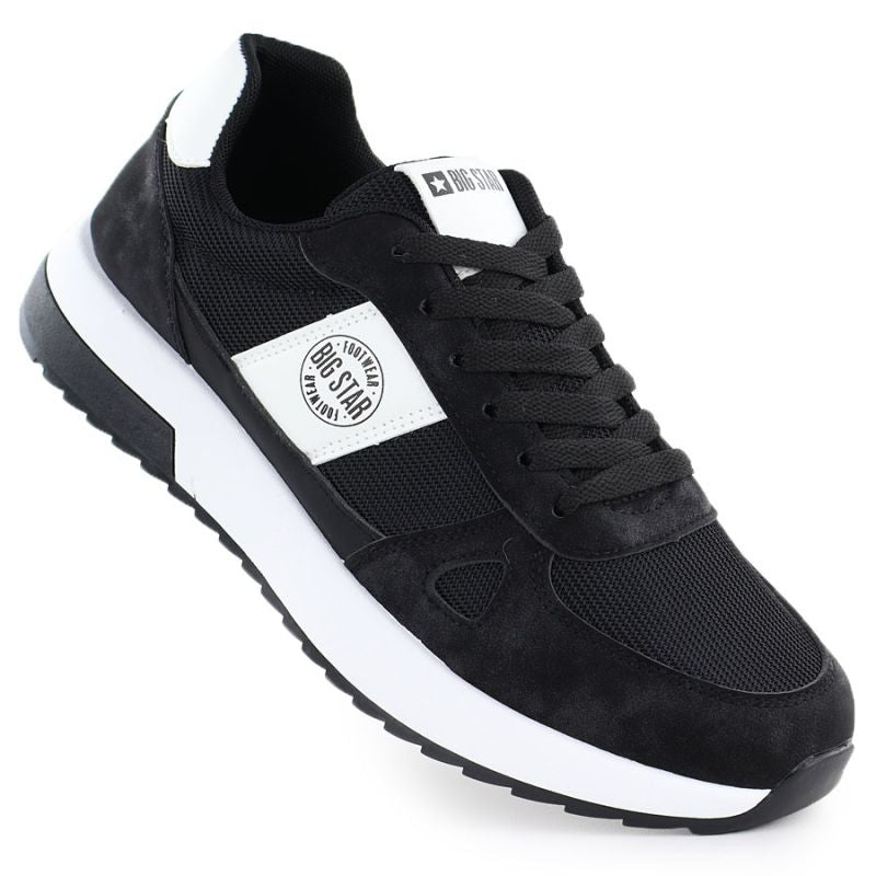 Men's casual black sneakers Big Star TT174352 To be categorized Your Sports Performance