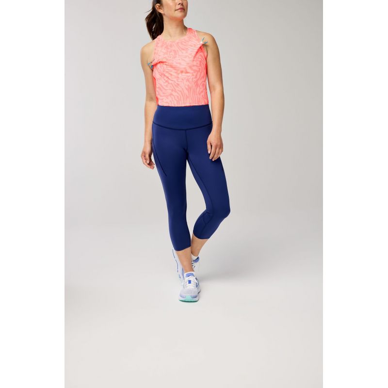 Women's Spark Capri Jogging Pants Navy Blue Import z Brooks/Brooks/Spodnie Your Sports Performance