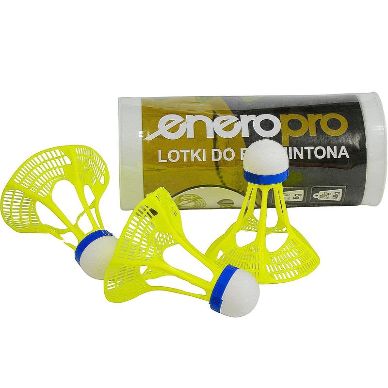 BADMINTON AIR SHUTTER 3PCS ENERO PRO Accessories Your Sports Performance