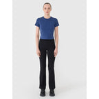 Women's slim ribbed t-shirt 4F 4FRSS25TTSHF2696-31S *Kategoria tymczasowa Your Sports Performance