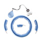 Hula Hop HMS HHM15 with magnet and weight blue + counter In preparation Your Sports Performance