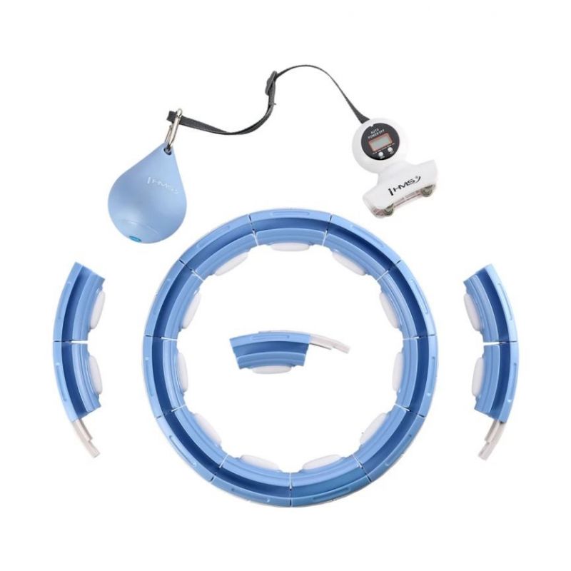 Hula Hop HMS HHM15 with magnet and weight blue + counter In preparation Your Sports Performance