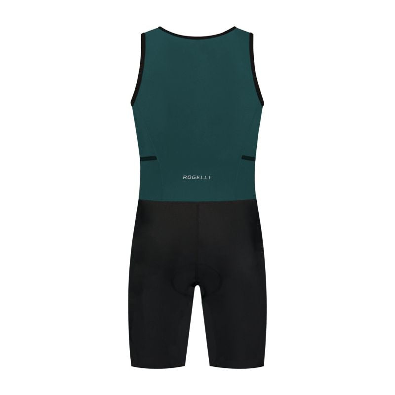 Rogelli triathlon FLORIDA black-green XS Rogelli/Inne/Triathlon/Men/Kombinezon Your Sports Performance