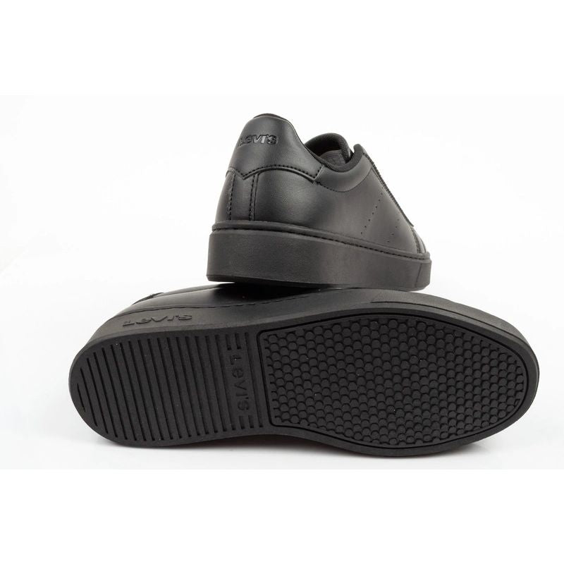 Levi's Evelyn children's sports shoes black youth sneakers